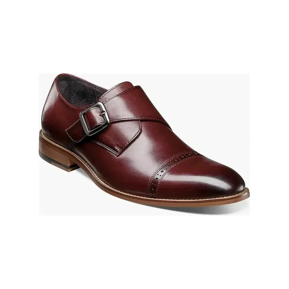 Stacy Adams Desmond: Leather Buckle-Strap Shoes, Timeless Style in Every Color.