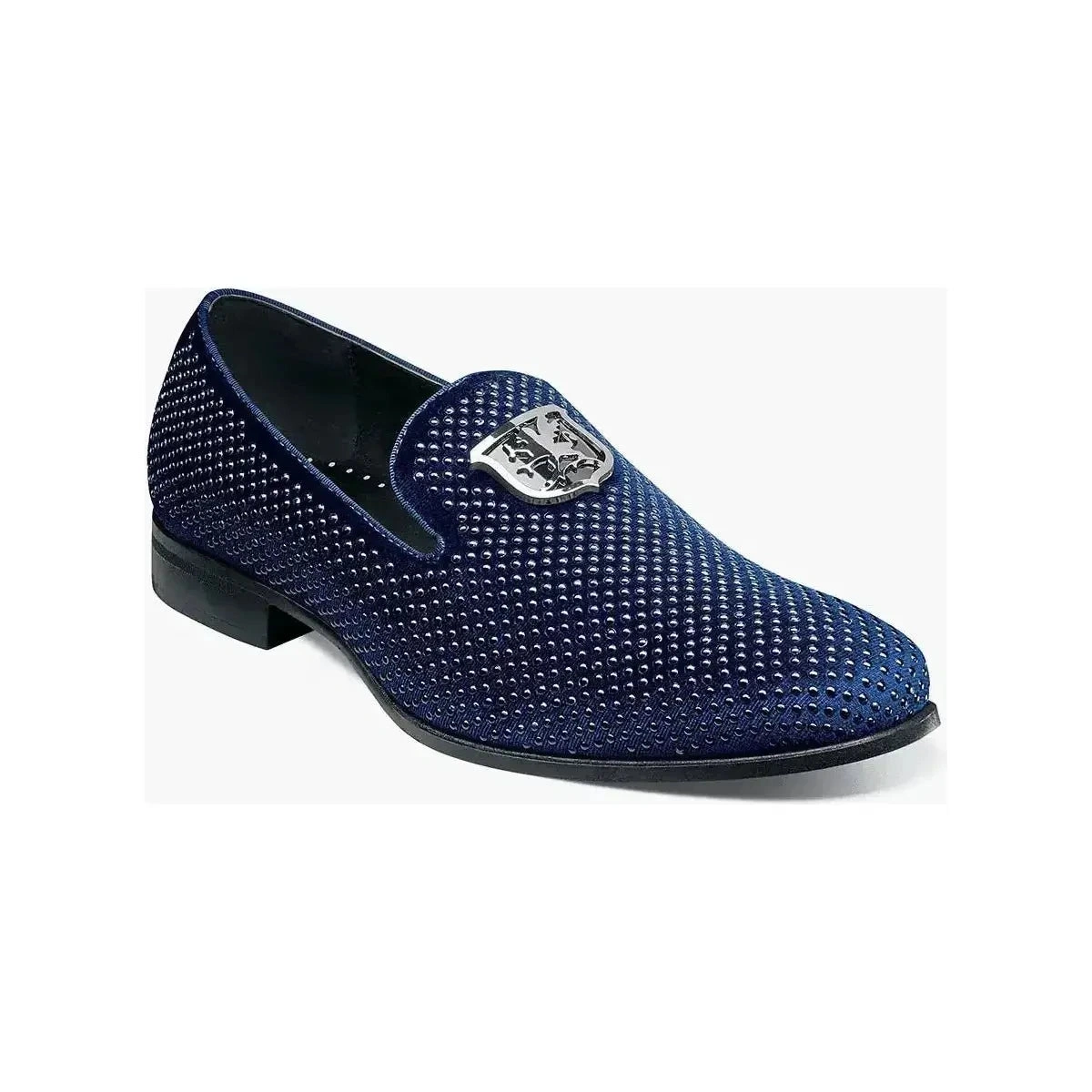 Swagger Alert Stacy Adams Studded Micro Suede Slip Ons Bold Style and Comfort In Every Color